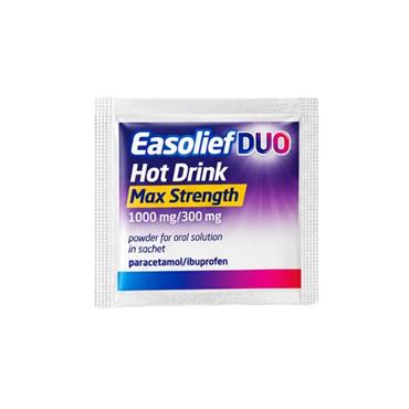 EASOLIEF DUO HOT DRINK MAX STRENGTH X10 SACHETS
