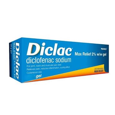 DICLAC MAX RELIEF 2% 50G GEL