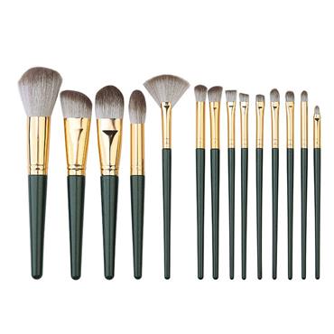 MAKE UP BRUSH SET - GREEN