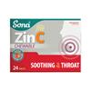 SONA ZINC CHEWABLE 24 TABLETS IMMUNE SUPPORT ZINC & VITAMIN C