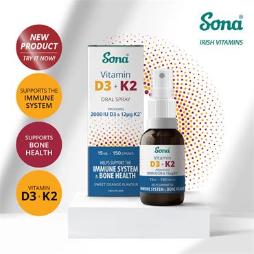 VITAMIN D3 + K2 ORAL SPRAY