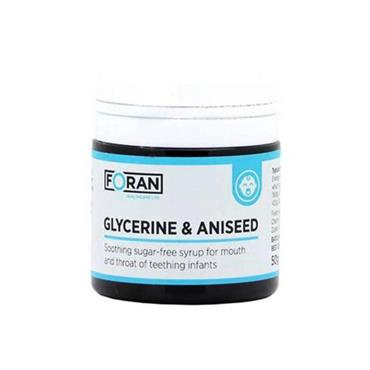 GLYCERINE & ANISEED SYRUP 50G