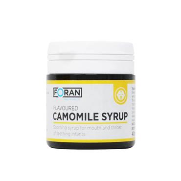 FORAN CAMOMILE SOOTHING SYRUP TEETHING RELIEF 40ML