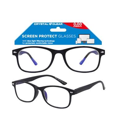 CRYSTAL CLEAR SCREEN PROTECT GLASSES