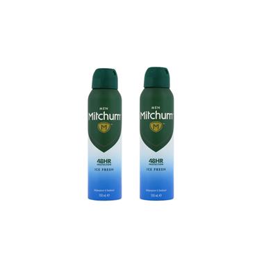 MITCHUM ICE FRESH SPRAY TWIN PACK