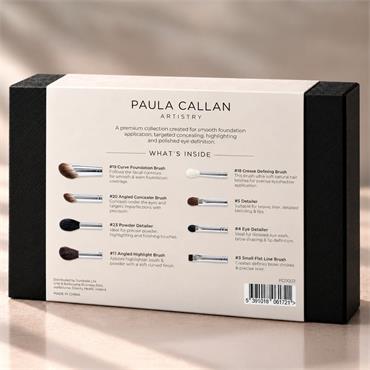 PAULA CALLAN FLAWLESS COMPLEXION EDIT 8 PIECE BRUSH SET