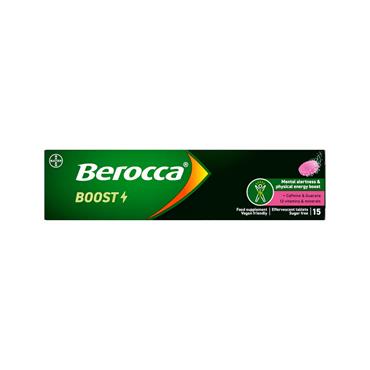 BEROCCA BOOST 15 EFFERVESCENT TABLETS