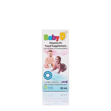 BABY VITAMIN D3 ORAL DOSING SYRINGE 30ML