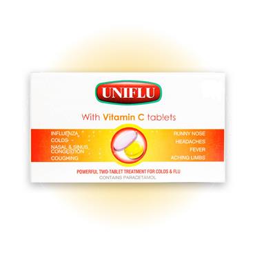 UNIFLU WITH VIT C 12S