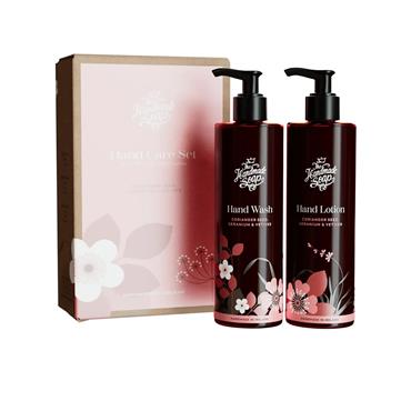 HAND CARE SET CORIANDER SEED, GERANIUM & VETIVER
