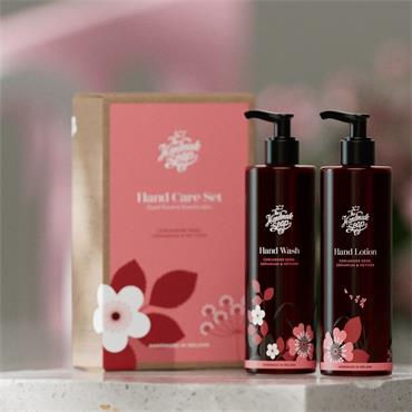HAND CARE SET CORIANDER SEED, GERANIUM & VETIVER