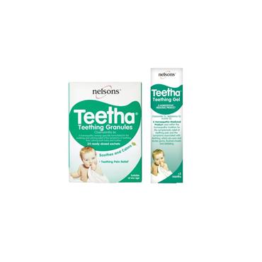 NELSONS TEETHA GRANULES + GEL TWIN PACK