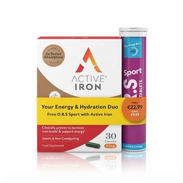 ACTIVE IRON AVANCE AND ORS MIXED BERRY HYDRATION TABLETS