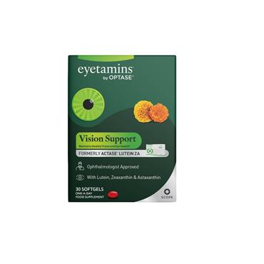 EYETAMINS BY OPTASE VISION SUPPORT - 30 SOFTGELS
