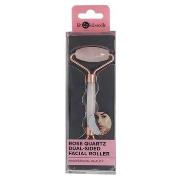 ROSE QUARTZ DUAL-SIDED FACIAL ROLLER