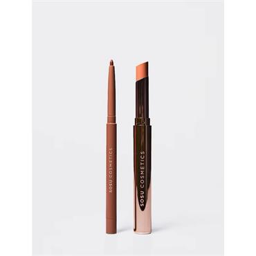 SOSU LIP LINER LIPBALM SET HAZELNUT AND HONEY