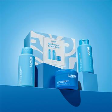 LUNA MOISTURE LOCK TRIO HAIRCARE SET