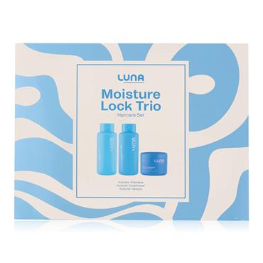 LUNA MOISTURE LOCK TRIO HAIRCARE SET