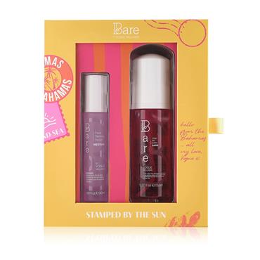 BARE STAMPED BY THE SUN SET