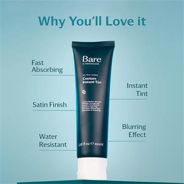 BARE ULTRA DARK COUTURE INSTANT TAN 100ML