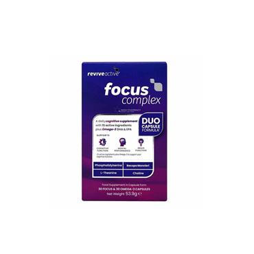 REVIVE ACTIVE FOCUS COMPLEX 30 DAY BRAIN SUPPORT SUPPLEMENT