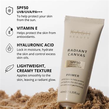 RADIANT CANVAS SPF50 PRIMER
