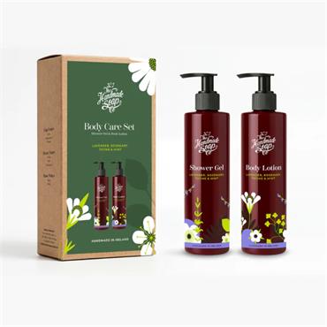 LAVENDER, ROSEMARY, THYME AND MINT BODY CARE SET
