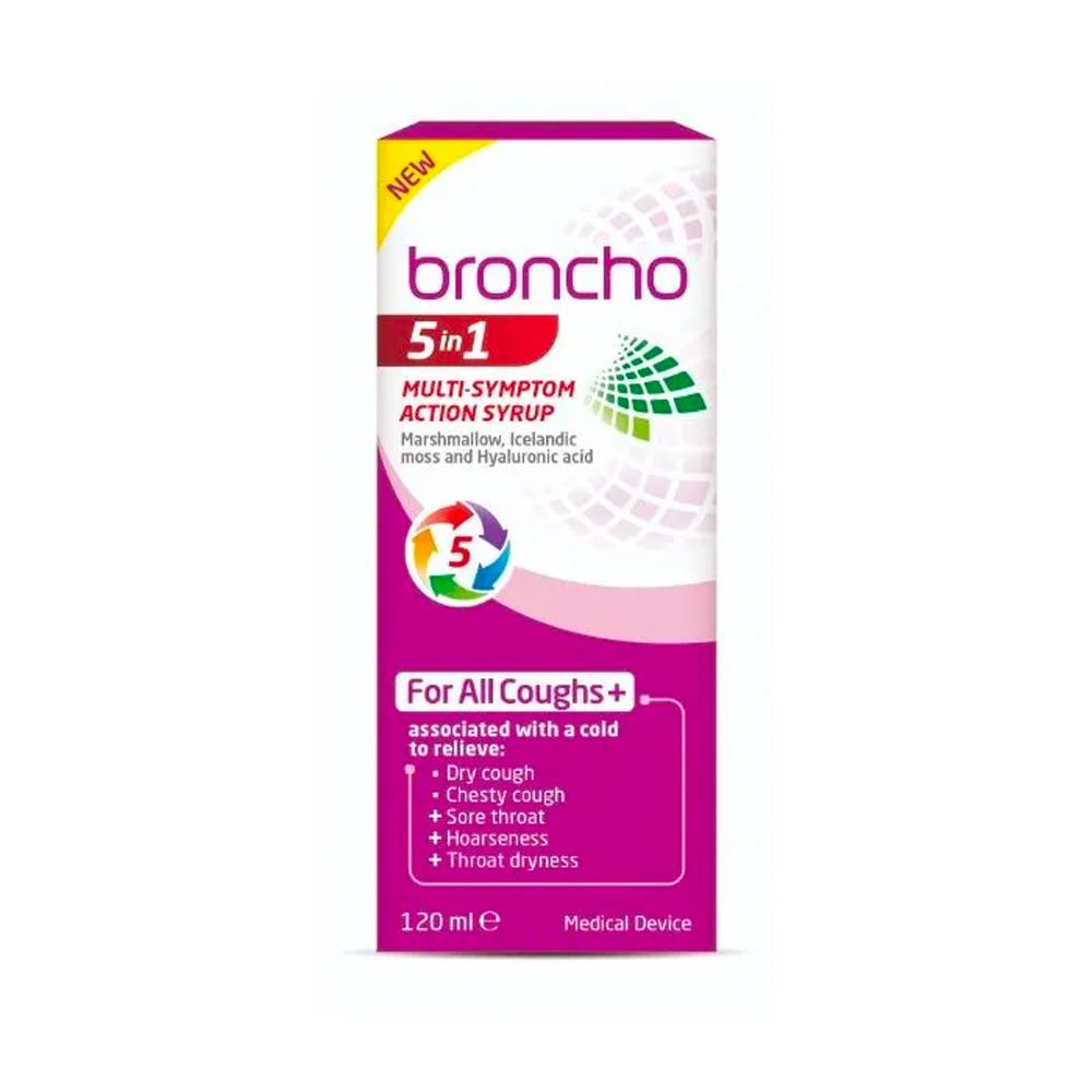 BRONCHO STOP 5 IN 1 COUGH SYRUP 120ML CH Tralee Ireland