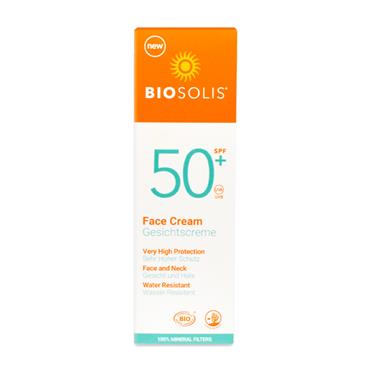 BIOSOLIS FACE CREAM SPF50+ 50ML