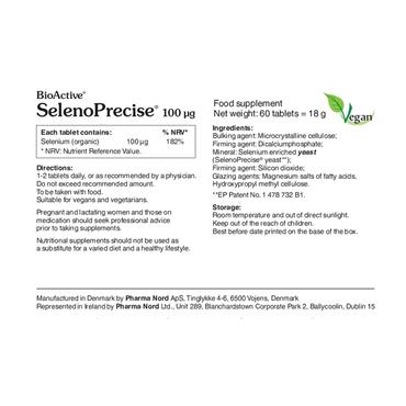 BIOACTIVE SELENOPRECISE 100UG 60S