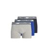 JACK & JONES SOLID TRUNKS 3 PACK - LIGHT GREY XL