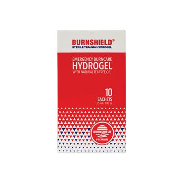 BURNSHIELD EMERGENCY BURNCARE HYDROGEL 10 SACHETS