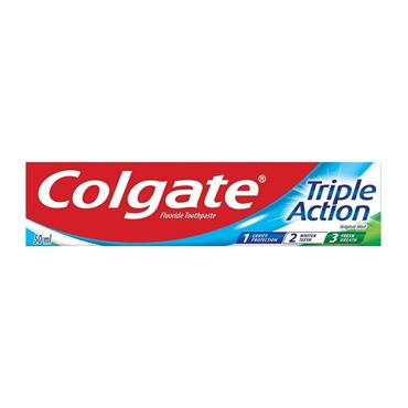 COLGATE TRIPLE ACTION TOOTHPASTE 50ML