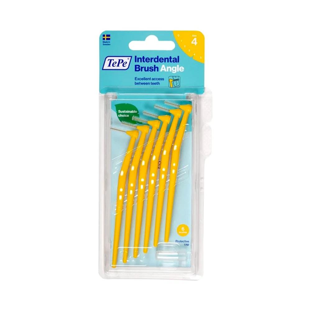 TEPE INTERDENTAL BRUSH ANGLE YELLOW CH Tralee Ireland