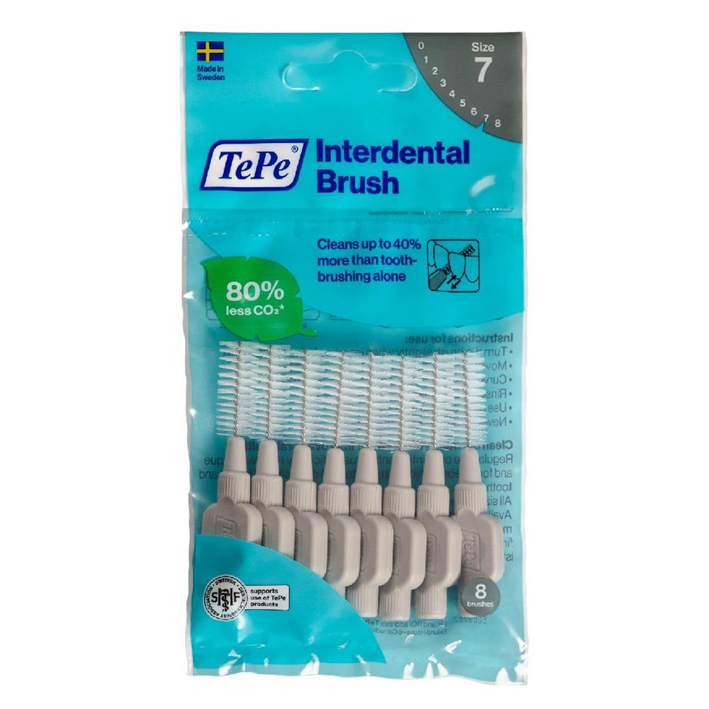 INTERDENTAL BRUSH SIZE 7 GREY CH Tralee Ireland