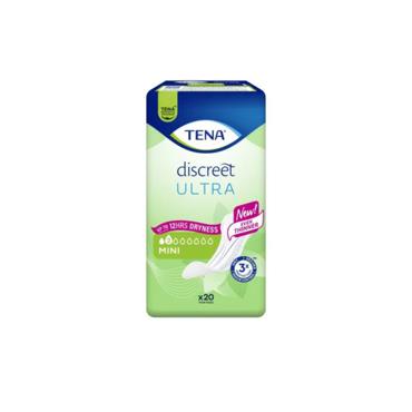 TENA DISCREET ULTRA MINI X20 THIN PADS