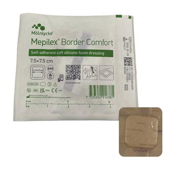 MEPILEX BORDER COMFORT 7.5X7.5CM
