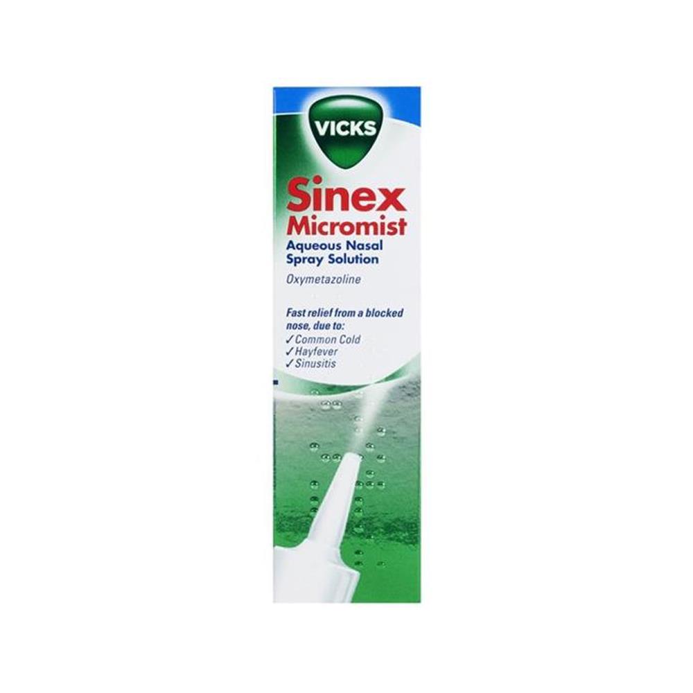 VICKS SINEX MICROMIST NASAL PUMP SPRAY CH Tralee Ireland