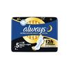 ALWAYS ULTRA SECURE NIGHT EXTRA SIZE 5 WITH WINGS X8