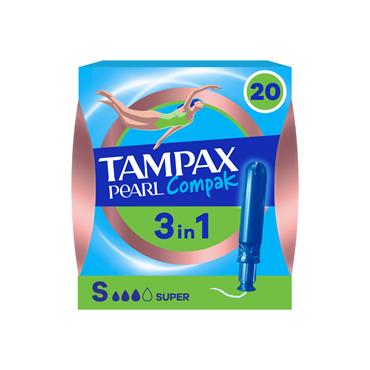 TAMPAX PEARL COMPAK SUPER 20S