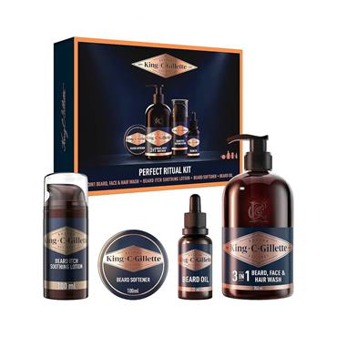 KING C PERFECT BEARD RITUAL SET