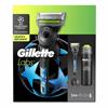 GILLETTE LABS RAZOR AND SHAVE GEL SET