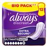 DISCREET EXTRA SECURE ULTIMATE NIGHT X12