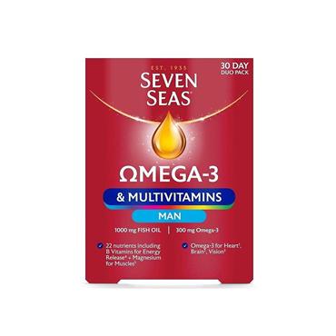SEVEN SEAS OMEGA-3 MAN- 30 DAY DUO PACK