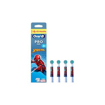 ORALB KIDS SPIDERMAN HEAD 4 REFILLS