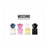 MOSCHINO MINIATURE TOY COLLECTION X4