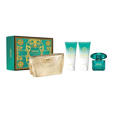 VERSACE CRYSTAL EMERALD EDP 90ML SET