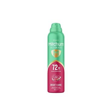 MITCHUM ULTIMATE 72HR BRIGHT FLORAL ANTIPERSPIRANT AND DEODORANT 250ML