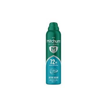 MITCHUM MEN ULTIMATE 72H ACTIVE OCEAN ANTIPERSPIRANT AND DEODORANT 250ML