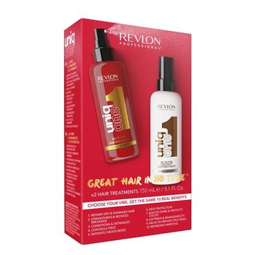 REVLON UNIQ ONE GREAT HAIR IN NO TIME SET